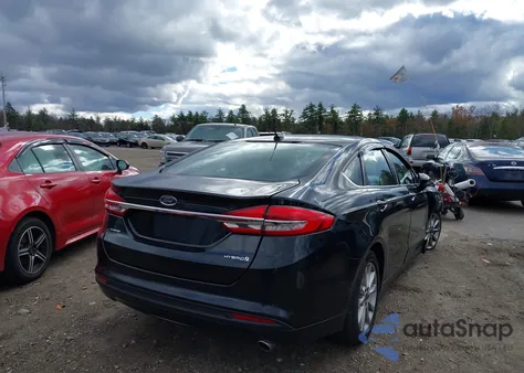 2017 Ford Fusion Hybrid Se from USA, damaged, VIN 3FA6P0LU3HR357632